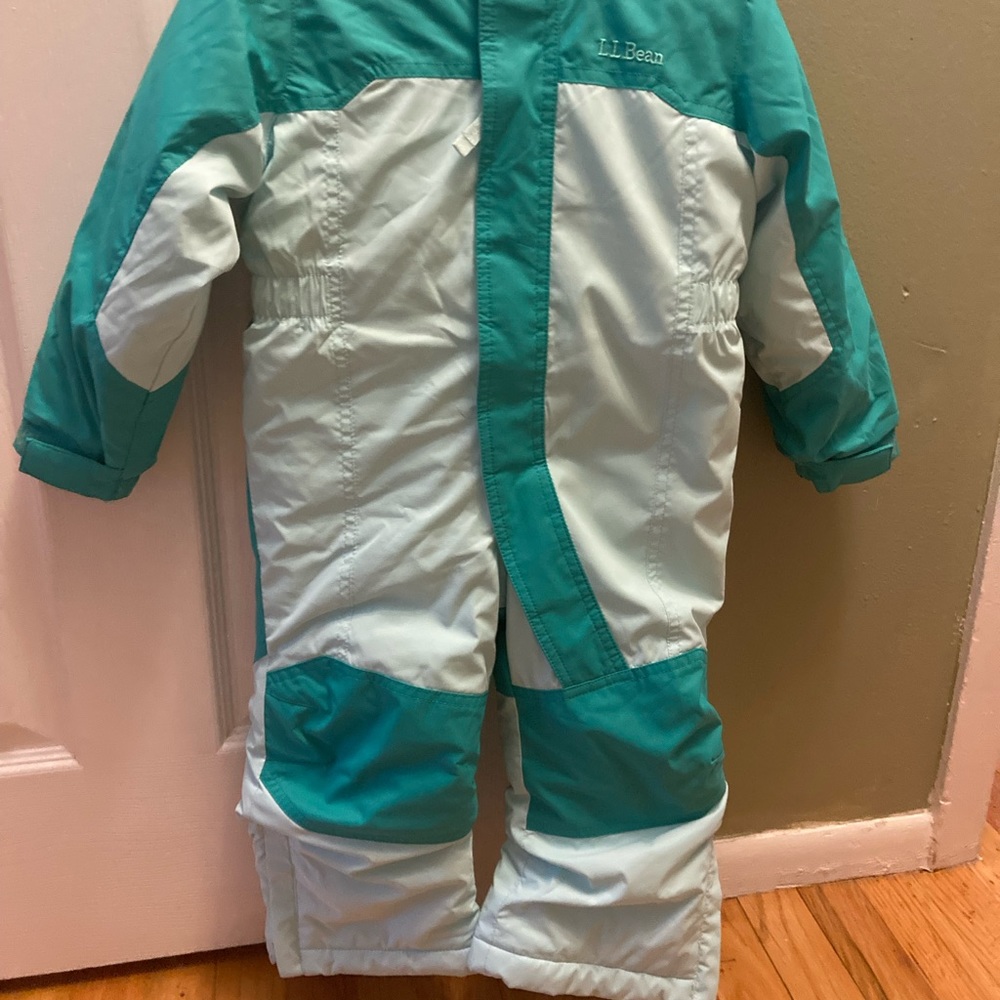 LL bean snowsuit with hood